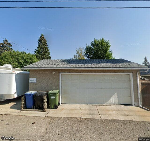 Street view of 4639 Marbank Drive NE, Calgary