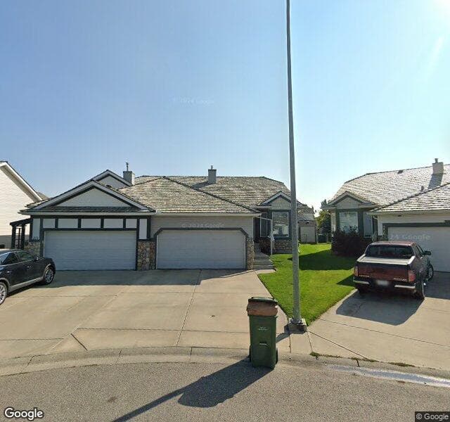 Street view of 222 Chaparral Villas SE, Calgary
