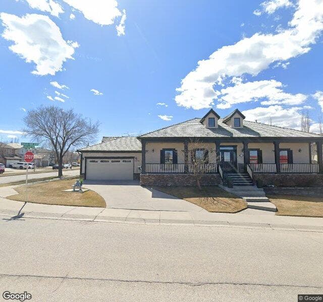 Street view of 3406 Douglasdale Boulevard SE, Calgary