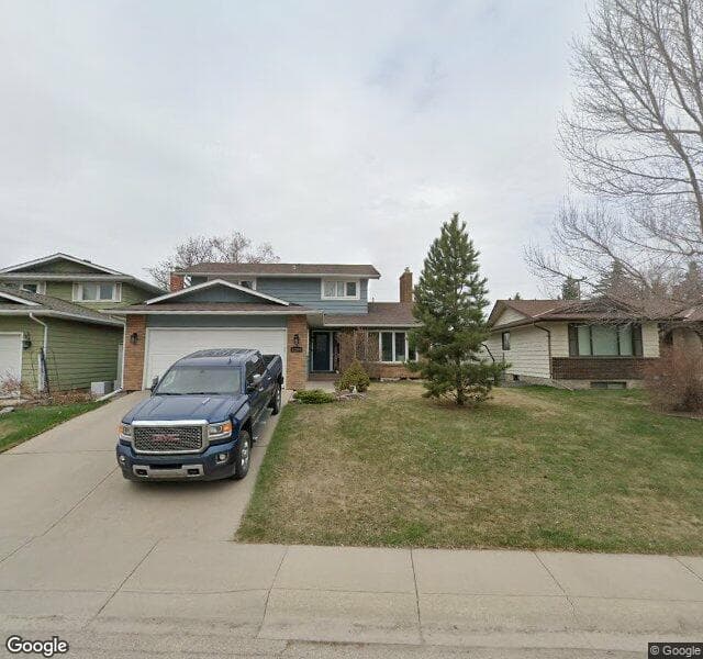 Street view of 12508 Lake Fraser Way SE, Calgary