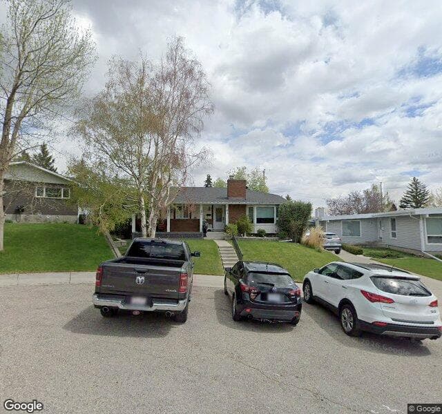 Street view of 106 Dalgetty Bay NW, Calgary