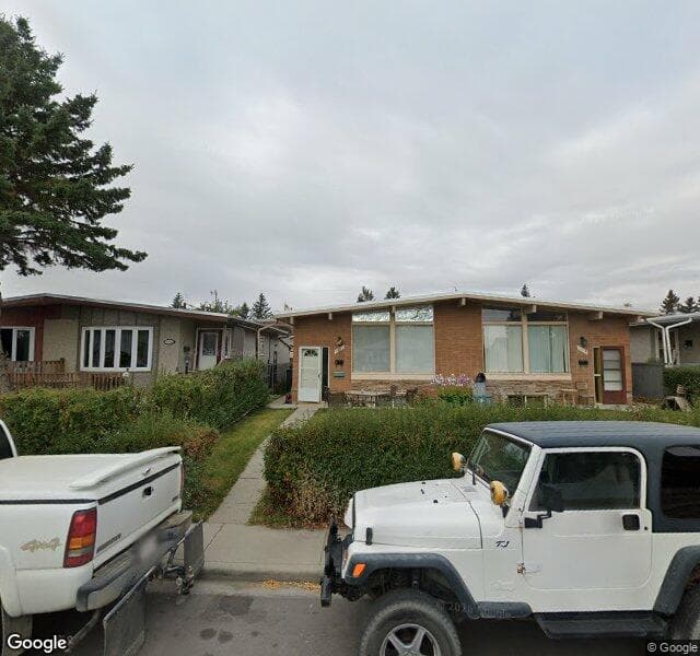Street view of 1121 42 Street SW, Calgary