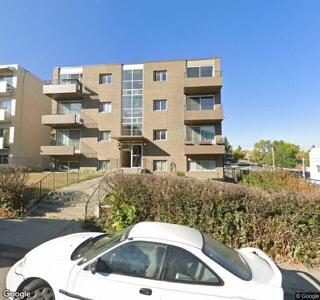 Street view of 301-1811 18A Street SW, Calgary