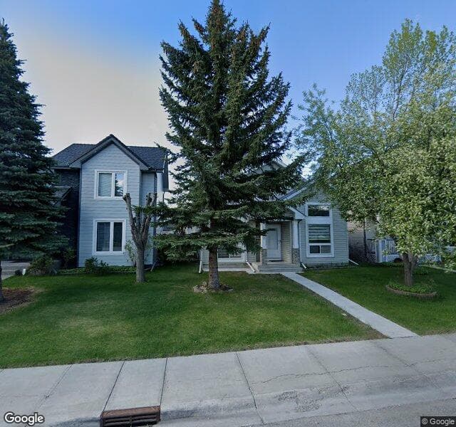 Street view of 1329 Somerside Drive SW, Calgary