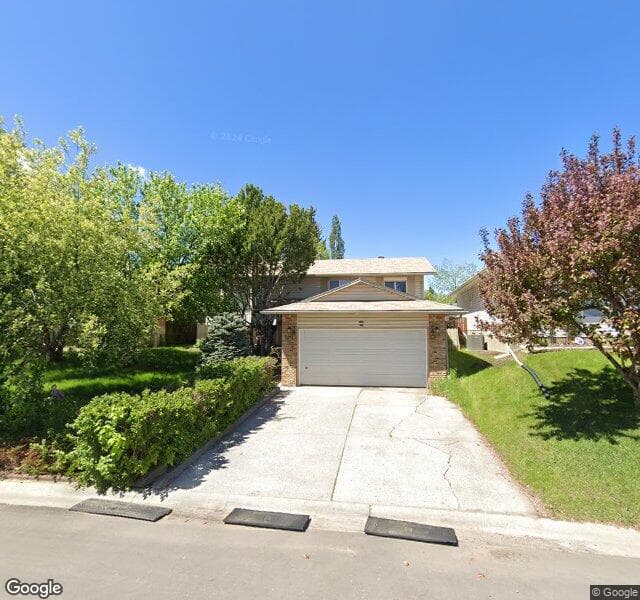 Street view of 324 Woodside Circle SW, Calgary