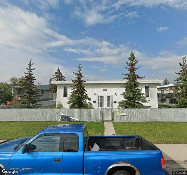 Street view of 4-4503 75 Street NW, Calgary