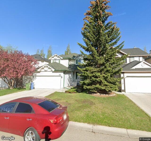 Street view of 187 Hidden Valley Manor NW, Calgary