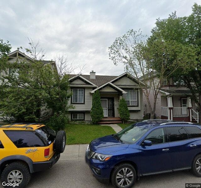 Street view of 160 Erin Meadow Way SE, Calgary