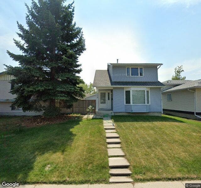 Street view of 259 Woodside Circle SW, Calgary