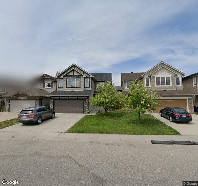 Street view of 329 Chapalina Terrace SE, Calgary