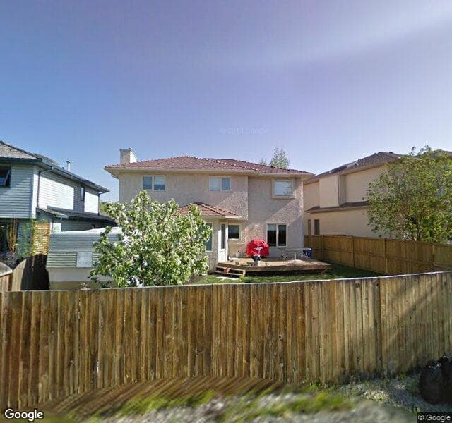 Street view of 139 Sunset Place SE, Calgary