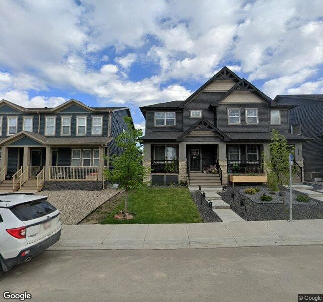 Street view of 198 Legacy Reach Crescent SE, Calgary