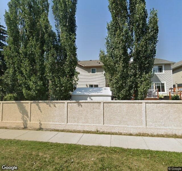 Street view of 294 Cougarstone Circle SW, Calgary