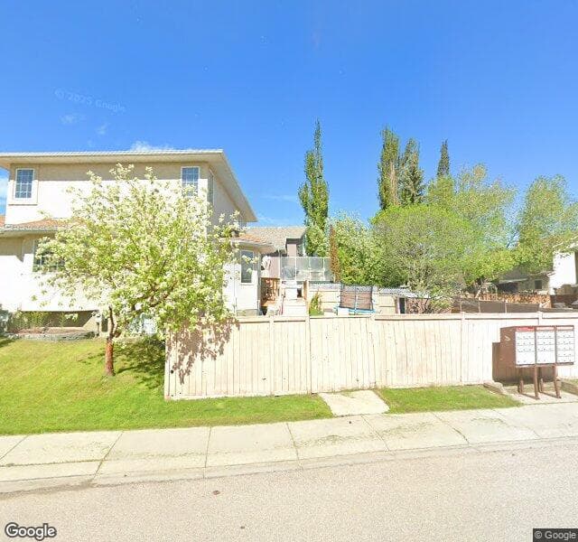 Street view of 236 Mount Assiniboine Circle SE, Calgary