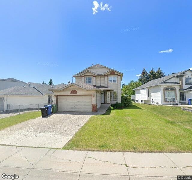 Street view of 10337 Hidden Valley Drive NW, Calgary
