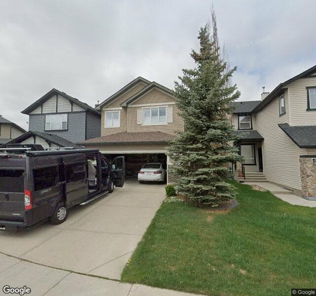 Street view of 151 Everwoods Green SW, Calgary