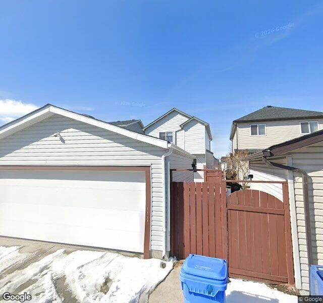 Street view of 318 Martindale Drive NE, Calgary