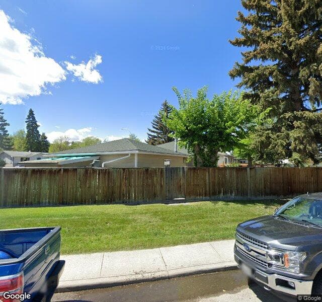 Street view of 8008 36 Avenue NW, Calgary