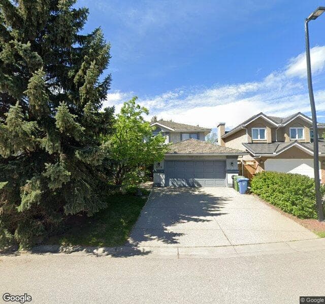Street view of 212 Mount Victoria Place SE, Calgary