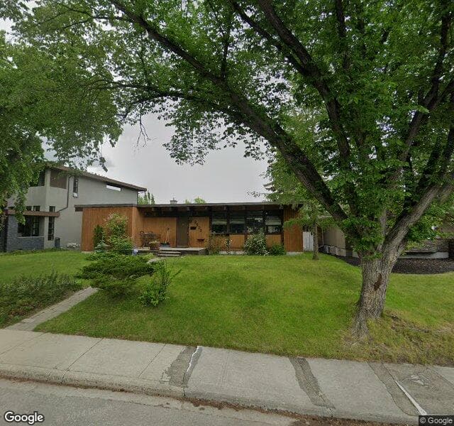 Street view of 2522 11 Avenue NW, Calgary