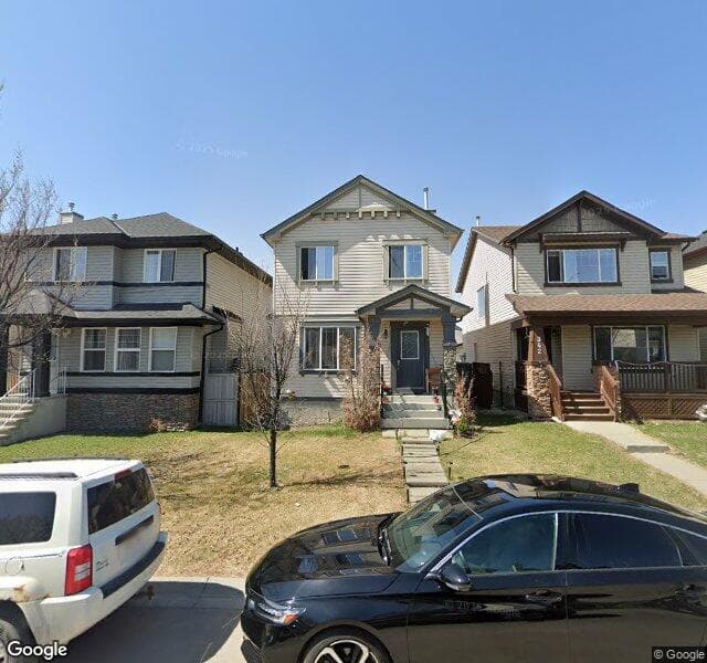 Street view of 338 Saddlebrook Way NE, Calgary