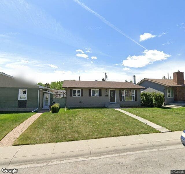 Street view of 1119 Marcombe Crescent NE, Calgary