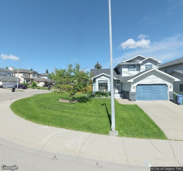 Street view of 10313 Hidden Valley Drive NW, Calgary