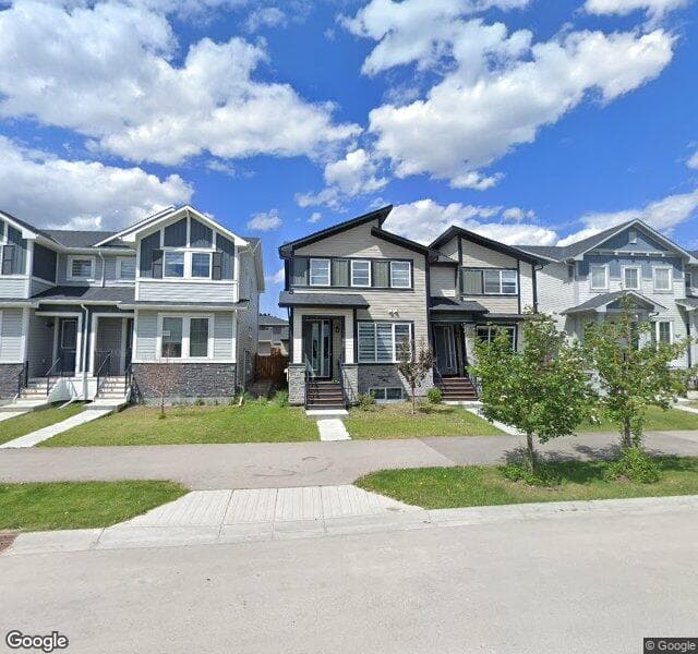 Street view of 1198 Carrington Boulevard NW, Calgary