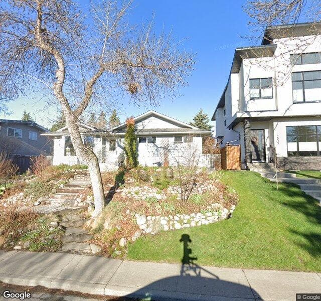 Street view of 2819 43 Street SW, Calgary