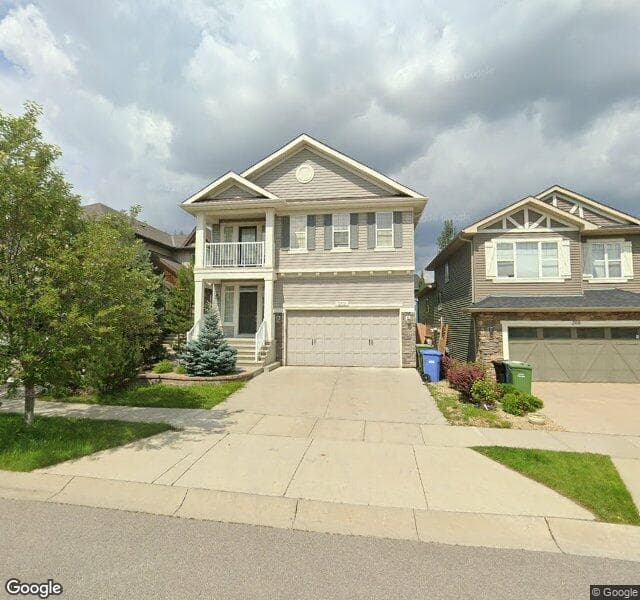 Street view of 212 Silverado Boulevard SW, Calgary