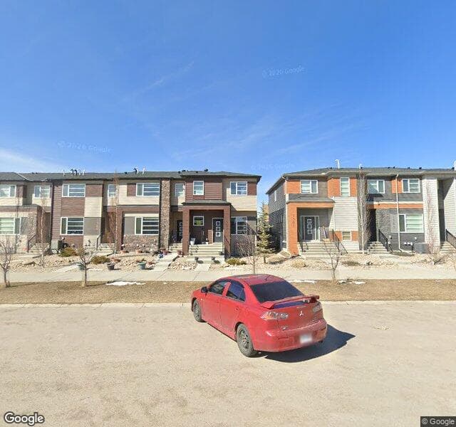 Street view of 1557 Cornerstone Boulevard NE, Calgary