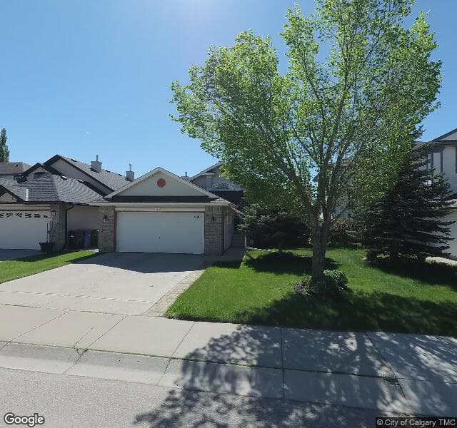 Street view of 10248 Tuscany Hills Way NW, Calgary