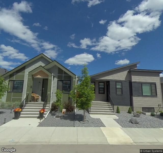 Street view of 247 Seton Villas SE, Calgary