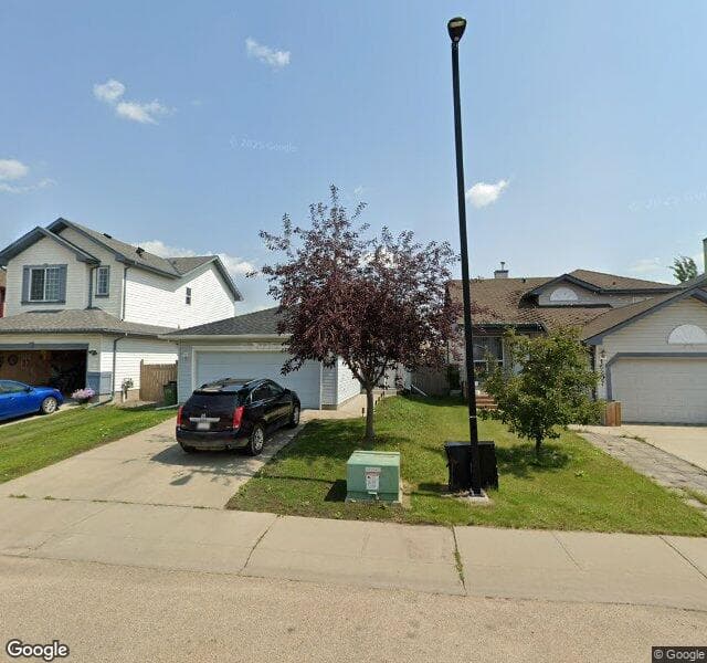 Street view of 16211 90 Street NW, Edmonton