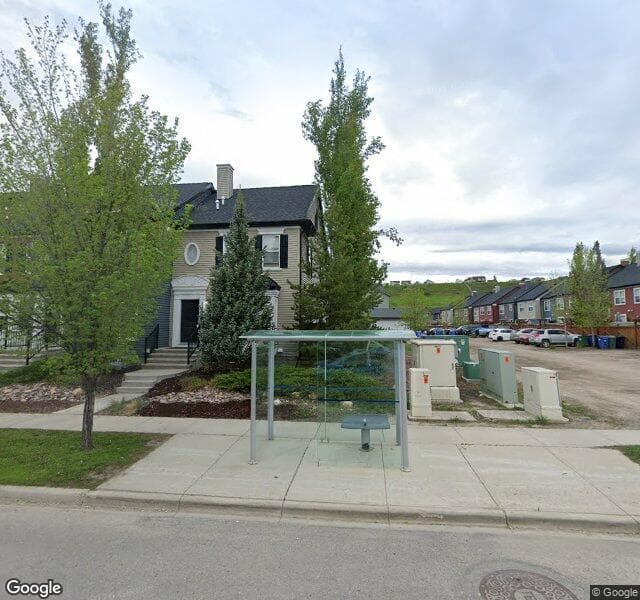 Street view of 351 Chaparral Valley Drive SE, Calgary