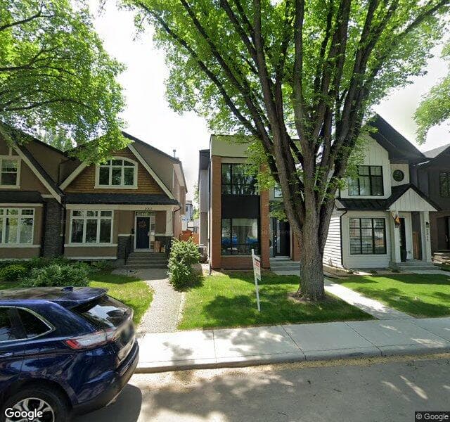 Street view of 2909 6 Avenue NW, Calgary