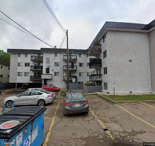 Street view of 425-11217 103 Avenue NW, Edmonton