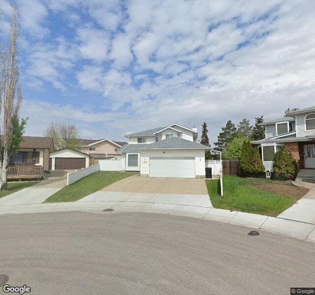 Street view of 16524 99 Street NW, Edmonton