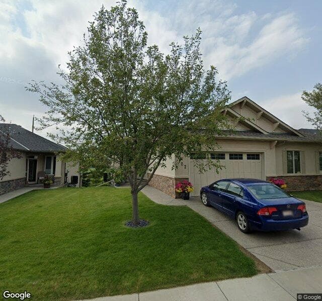 Street view of 127 Tuscany Ravine Heights NW, Calgary