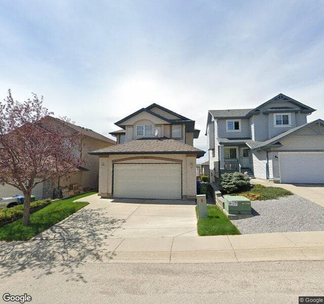 Street view of 224 Tuscany Ridge View NW, Calgary