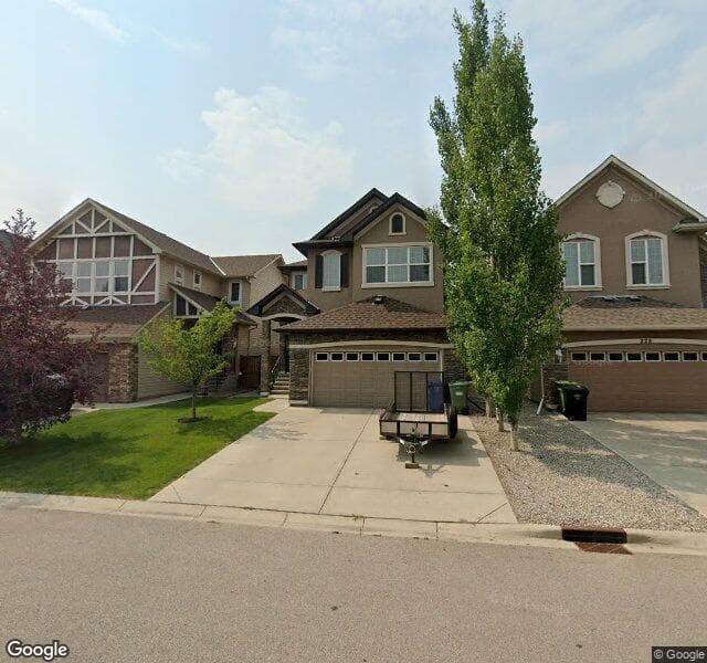 Street view of 232 Cranarch Landing SE, Calgary