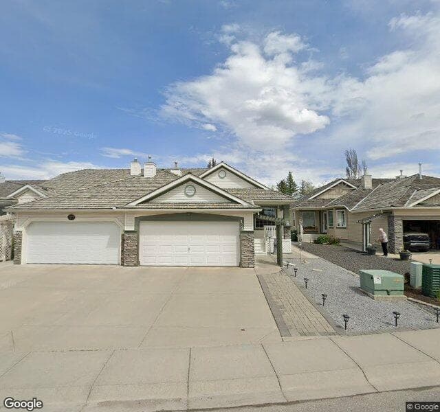 Street view of 125 Chaparral Villas SE, Calgary