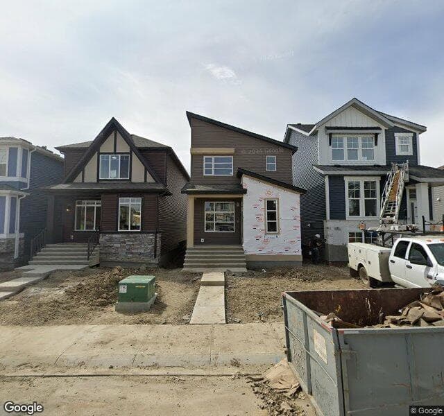 Street view of 104 Belmont Green SW, Calgary