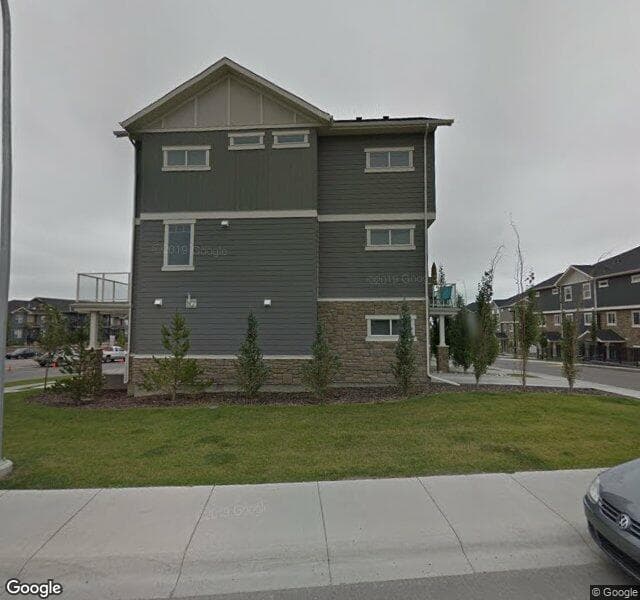 Street view of 1667 Symons Valley Park NW, Calgary