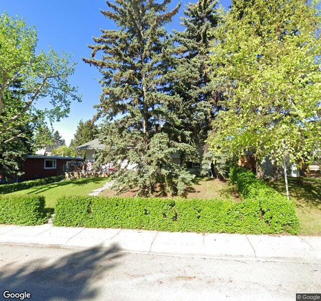 Street view of 10607 Bradbury Drive SW, Calgary