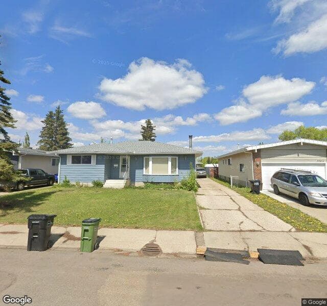 Street view of 11616 158 Avenue NW, Edmonton