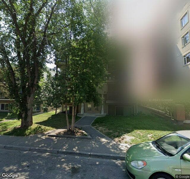 Street view of 310-329 22 Avenue SW, Calgary