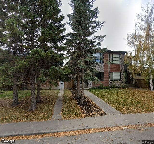 Street view of 2115 51 Avenue SW, Calgary