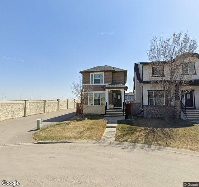 Street view of 231 Saddlebrook Circle NE, Calgary
