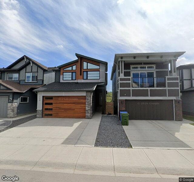 Street view of 124 Cranbrook Gardens SE, Calgary